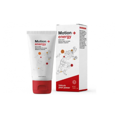 Motion Energy - Creme gegen Gelenkschmerzen.